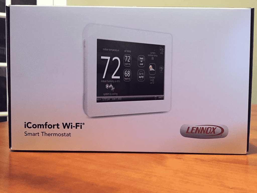 lennox touchscreen thermostat