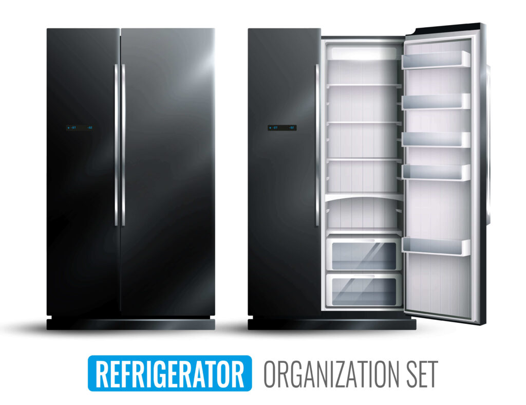 whirlpool side-by-side fridge 