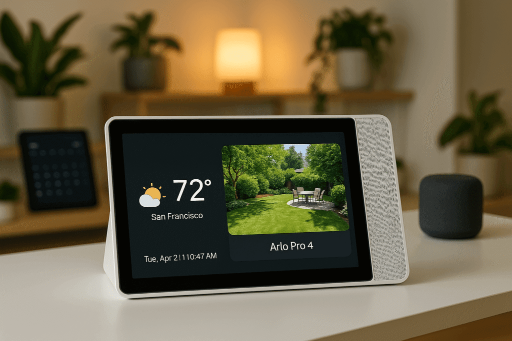 Lenovo Smart Display 10 for smart living.